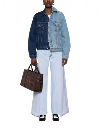 E.L.V. Denim Maya Wide Leg Jean In Light Blue
