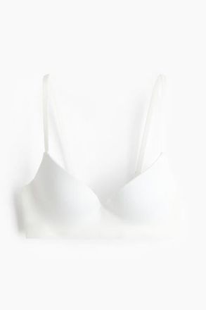 H&M Seamless Super Push-up Bra in White at Nordstrom, Size 32B