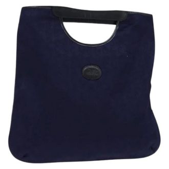 Celine Borsa a mano Pre-owned in tela - - Pre-owned - Donna - Blu - ONE SIZE