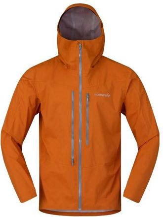 Norrøna Falketind Dri1 Jacket Regenjacke für Herren | orange