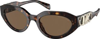 Michael Kors MK2192 EMPIRE OVAL 328873 Womens Sunglasses Tortoiseshell Size 53