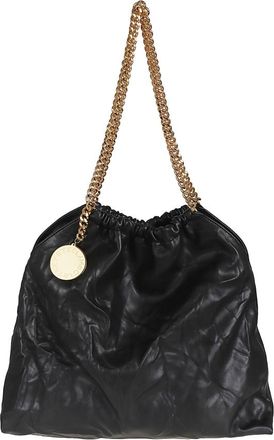 Stella McCartney Falabella Medium Drawstring Crinkled Alter Mat
