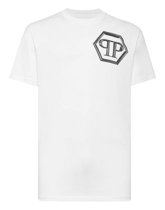 Philipp Plein T-shirt Round Neck SS Hexagon