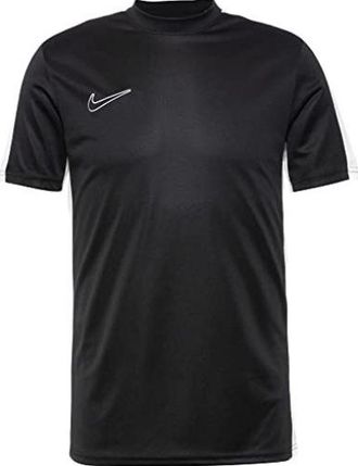 Nike Mens Dri-FIT Short-Sleeve Soccer Top Black White DV9750-010