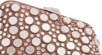 The Attico Womens Clutch Midnight Beige Calf Leather Bags