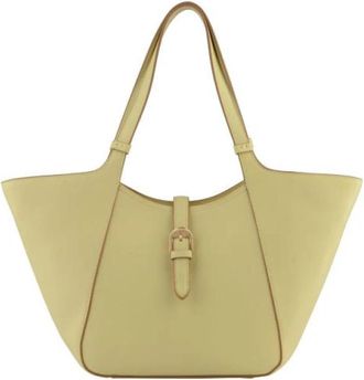 Pourchet Lenvol&eacute;e Tote Bag - Dames - Shoppers - Groen - ONE Size - Leer - Tassen