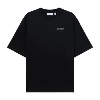 Off-white Half Arrow Skate T-shirt - male - Off White - T-Shirts - Black - 2XL - Tops