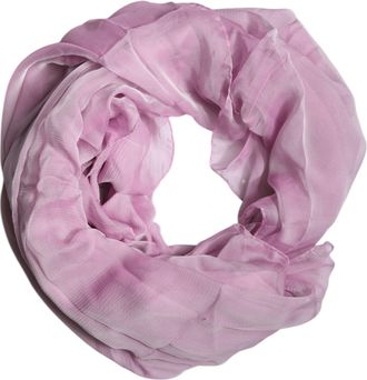 Dolce & Gabbana Womens Silk Scarf - Lilac - One Size