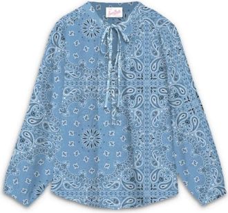 MC2 Saint Barth Donna, Camicette, Blu, M, new