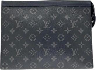 Louis Vuitton Pre-owned Clutches, male, Black, Size: ONE SIZE Pre-owned Pochette