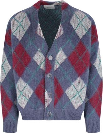 BONSAI Argyle Cardigan - Multicolor