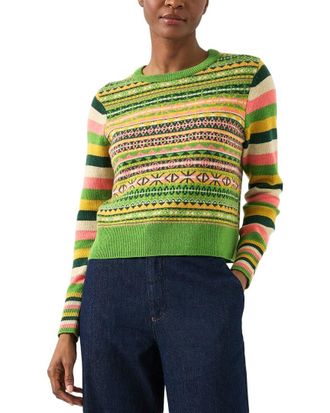 L.k. Bennett Lk Bennett Josephine Knitted Wool-Blend Top