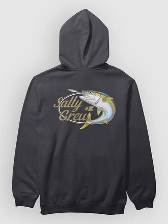 Salty Crew Yellow Tailed Felpa con Zip nero