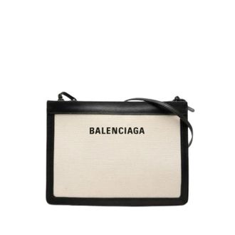 Balenciaga Pre-owned Pochette Navy - - Pre-owned - Donna - Beige - ONE SIZE