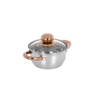 KASANOVA Mini casseruola 14 cm acciaio inox Meravigliosa con coperchio