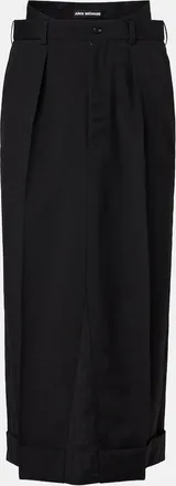 Junya Watanabe Pleated midi skirt
