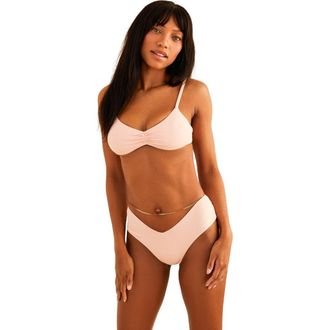 Dippin' Daisy's Swimwear Britney Top in Sunset Pink at Nordstrom, Size X-Large