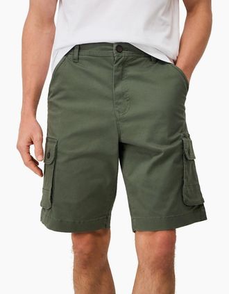 Crew Clothing Mens Crew Clothing Mens Cargo Short Cargo Shorts - Green - Size: 32/34