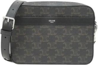 Celine Borsa a tracolla Triomphe in tela piccola Pre-owned - - Pre-owned - Donna - Nero - ONE SIZE