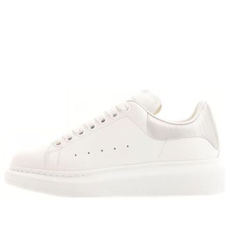 Alexander McQueen (WMNS) Alexander McQueen Oversized Sneakers Silver White 781742WIEE99071