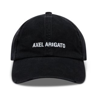 Axel Arigato AA Logo Cap - unisex - Petten - Zwart - ONE Size - Katoen - Accessoires