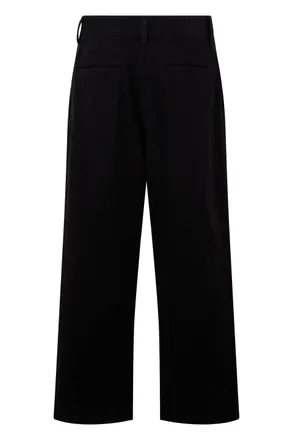 A Gold E Mens Trousers Loose Cotton Black
