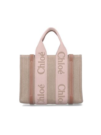 Chlo&eacute; Borsa Tote Piccola Woody
