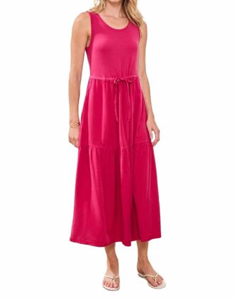Tribal Womens Mixed Media Dress In Gardenia
