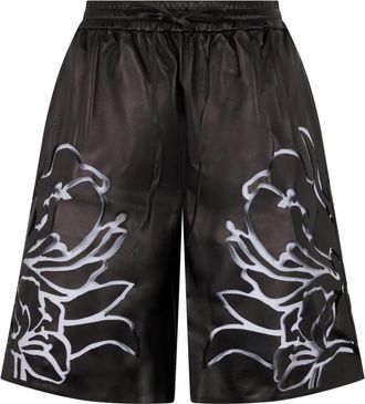 Valentino Garavani Kniehoge Shorts - Dames - Korte Broeken - Zwart - XL - Korte Broeken