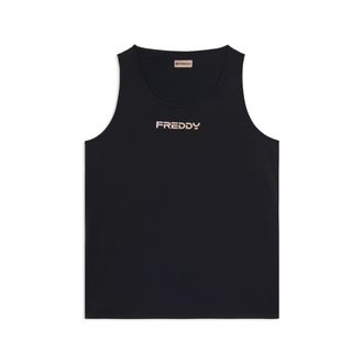 Freddy Canotta regular in tessuto quick dry con retro vogatore