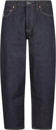 Valentino Garavani Jeans crop con applicazione - Blu