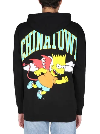 Market Hooded Cotton Sweatshirt - Black