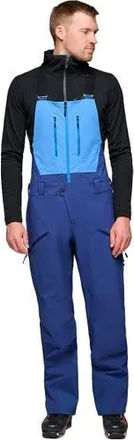 Black Diamond Recon Stretch Bib Pant - Mens in Twilight Blue/vertical Blue at Nordstrom, Size Medium