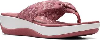 Clarks Arla Glison Sandals Womens Dusty Rose Toe Post Flip Flop GAL331
