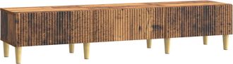 vidaXL Mueble De Tv Con Caj&oacute;n Madera Envejecida 147 X 34,5 X 30 Cm Vidaxl