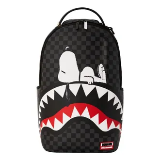 Sprayground x Peanuts Snoopy Sunday Chilling DLXV Backpack Black Grey W1035740