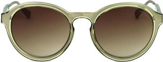 Linda Farrow KRIS VAN ASSCHE KVA60 C6 Mens Sunglasses Green Size 49