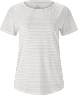 Whistler Skylon Striped S/S Tee Funktionsshirt f&uuml;r Damen | grau/wei&szlig;