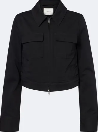 Vince Cropped cotton jacket