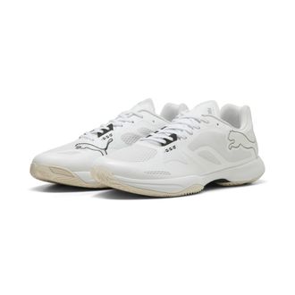 Puma Scarpe da indoor Vantage Turbo 2 unisex, Accessori, Bianco, 40.5