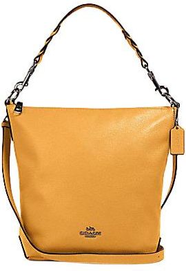 Coach Honey Leather Abby Duffle Bag