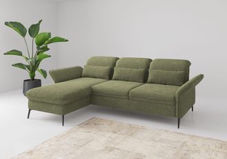 Sit&more Ecksofa »Emely, inkl. Sitztiefenverstellung« wahlweise mit Bettfunktion,Bettkasten,Kopf- & Armteilverstellung