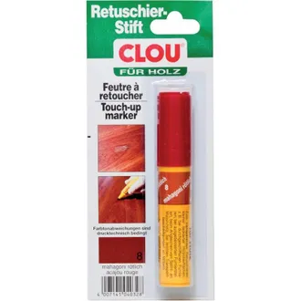 Clou Clou - Rotulador De Retocar Para Madera Nr. 8 Caoba Rojo (por 4)