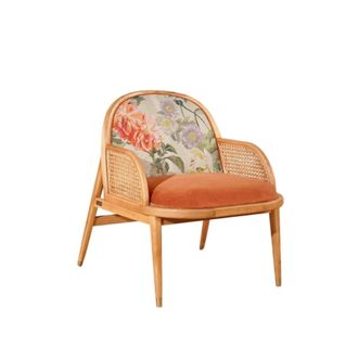Robin des Bois Sill&oacute;n de roble, rejilla y terciopelo caramelo