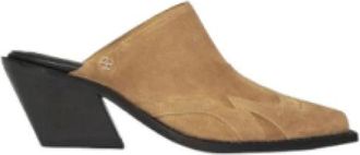 Anine Bing Schoenen, Dames, Bruin, 39 EU, Heeled Mule