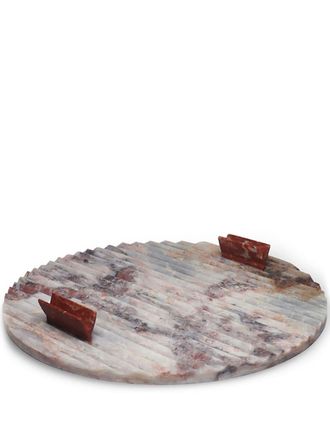 Editions Milano Versi tray - unisex - marble - One Size - Neutrals