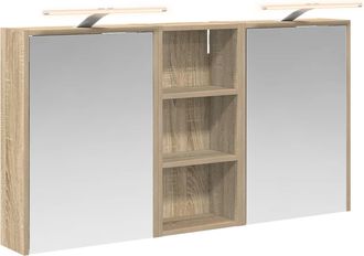 vidaXL Juego De Muebles De Ba&ntilde;o 3 Uds. 116 X 16 X 62,5 Cm Vidaxl