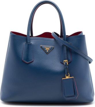 Prada Pre-owned Prada Medium Saffiano Cuir Double Handle Satchel Ladies 7AVZNPIJXUNLC3D2