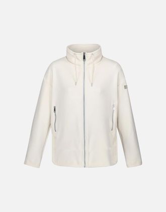 Regatta Womens Regatta Womens/Ladies Ashlynn Knitted Fleece Jacket - Cream/White - Size: 10