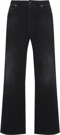 Balenciaga Jeans - Heren - Loose Fit Jeans - Zwart - W31 - Jeans